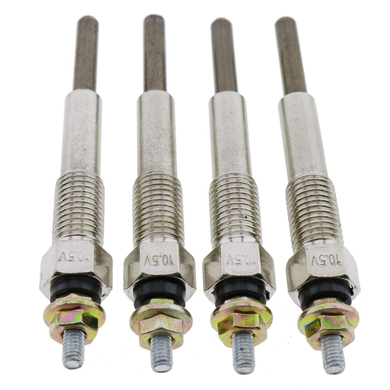 DURAFORCE 4X Plug Glow 9-82511978-0 For Isuzu ELF150 ELF250 TLD13 C240 C221 4BA1 D500 4FA1