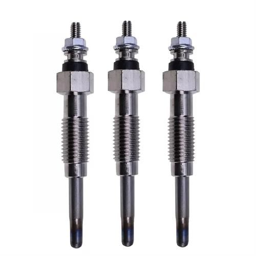 DURAFORCE 3PK Glow Plugs 2666A012 2666A013 For Perkins 700 Series 704-26 Engines
