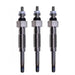 DURAFORCE 3PK Glow Plugs 2666A012 2666A013 For Perkins 700 Series 704-26 Engines