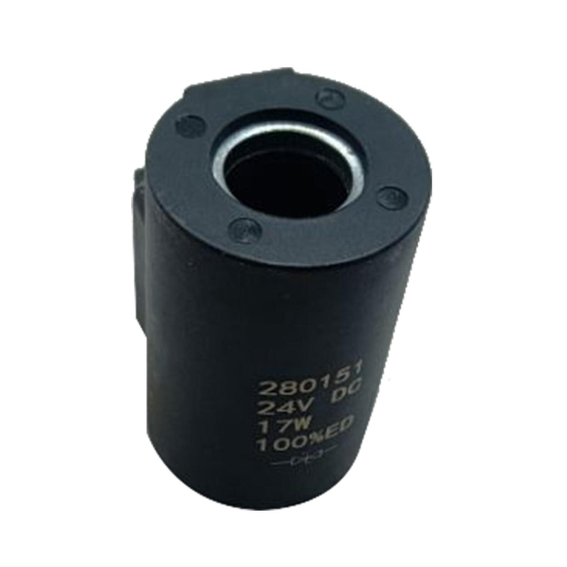 DURAFORCE New Solenoid Valve Coil 24V 17W for Bucher 280239 Liebherr 10333044