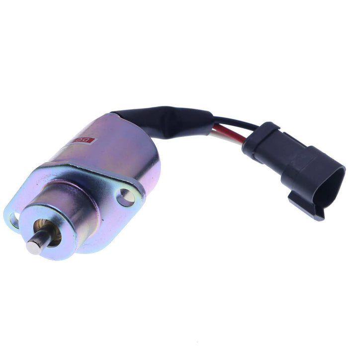 DURAFORCE 12V Fuel Shutoff Solenoid 2848A278 For CAT 3034 Engine 236 246 Perkins UB704