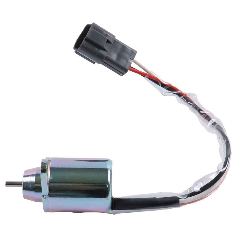 DURAFORCE 12V Shutoff Stop Solenoid YM119233-77932 for Komatsu 3D76E-6 3D82AE-6 4D88-6