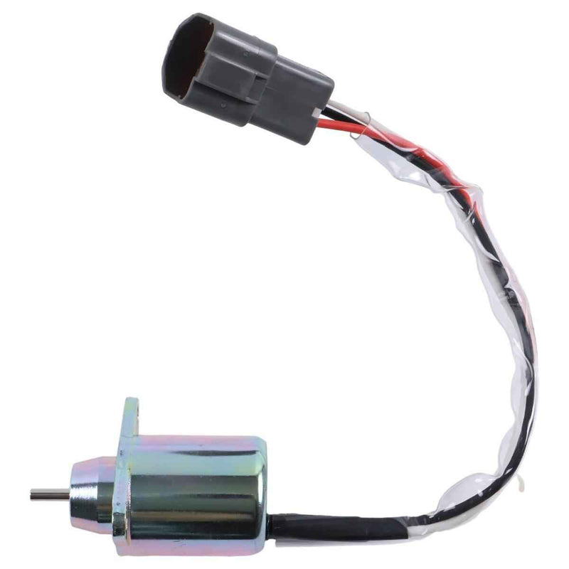 DURAFORCE 12V Shutoff Stop Solenoid YM119233-77932 for Komatsu 3D76E-6 3D82AE-6 4D88-6