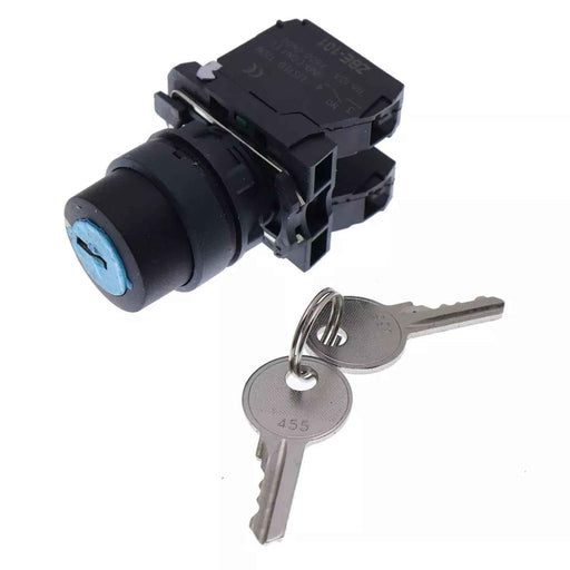 DURAFORCE Ignition Switch w/2 Keys 122512GT for Genie Lift S-40 S-60 S-80 Z-20/8 Z-30/20