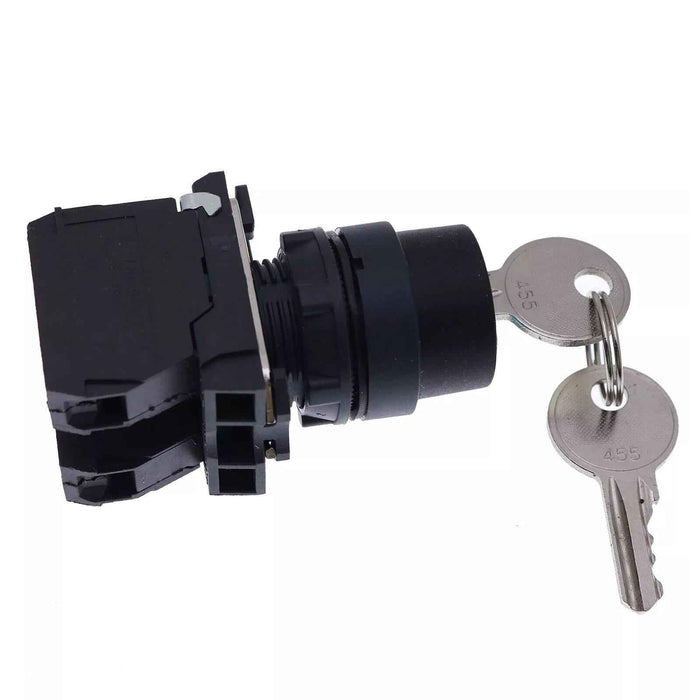 DURAFORCE Ignition Switch w/2 Keys 122512GT for Genie Lift S-40 S-60 S-80 Z-20/8 Z-30/20
