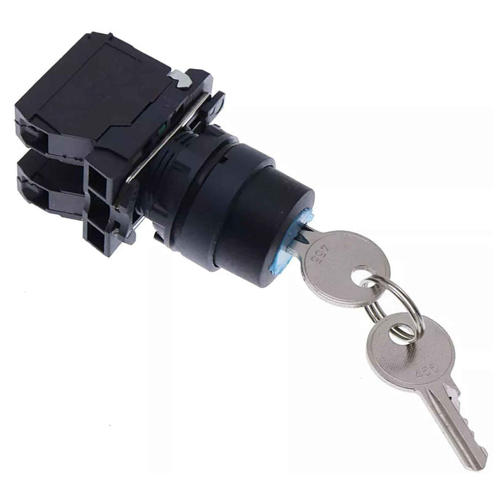 DURAFORCE Ignition Switch w/2 Keys 122512GT for Genie Lift S-40 S-60 S-80 Z-20/8 Z-30/20