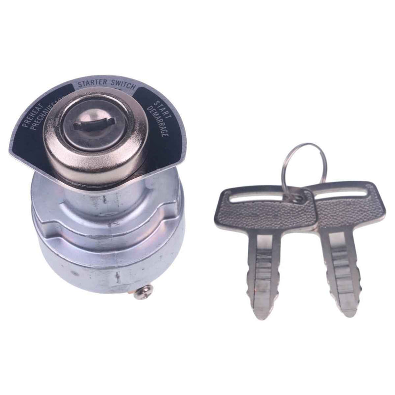 DURAFORCE Ignition Key Switch 66706-55120 For Kubota B5100 B6100 B7100 D1005 V1505 D905