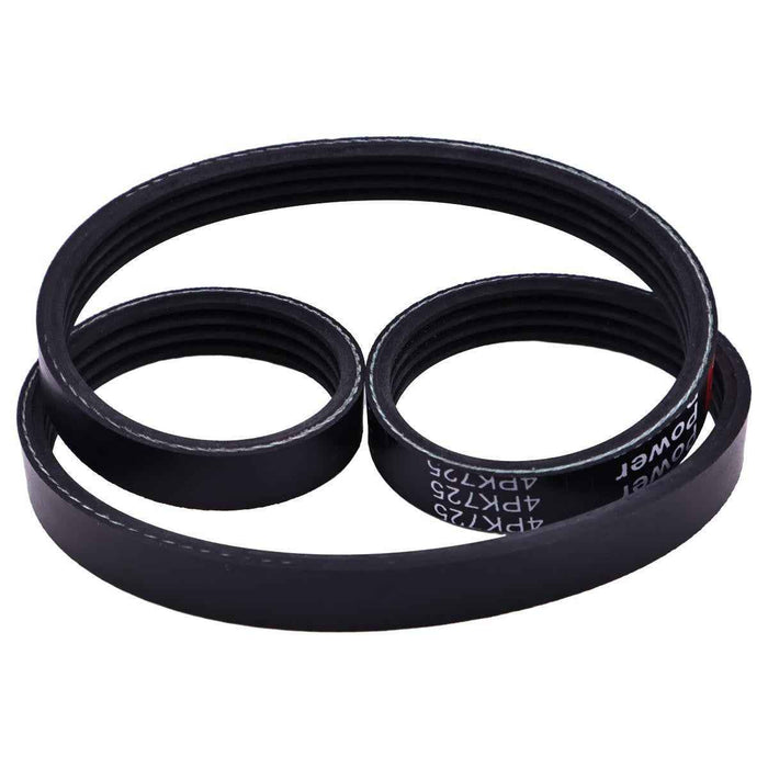 DURAFORCE V-Belt MIU13962 MIU12500 for Yanmar 3TNV70 John Deere 4X4 XUV590i XUV825E