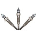 DURAFORCE 3X Glow Plugs 15951-65510 15951-65512 For Kubota B8200 B9200 B6200 B7200 B4200