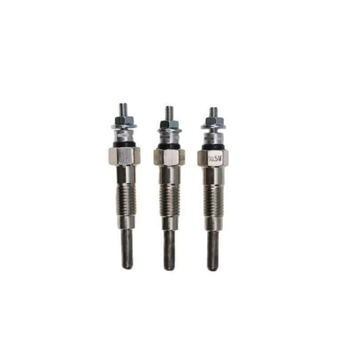 DURAFORCE 3X Glow Plugs 15951-65510 15951-65512 For Kubota B8200 B9200 B6200 B7200 B4200