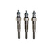 DURAFORCE 3X Glow Plugs 15951-65510 15951-65512 For Kubota B8200 B9200 B6200 B7200 B4200
