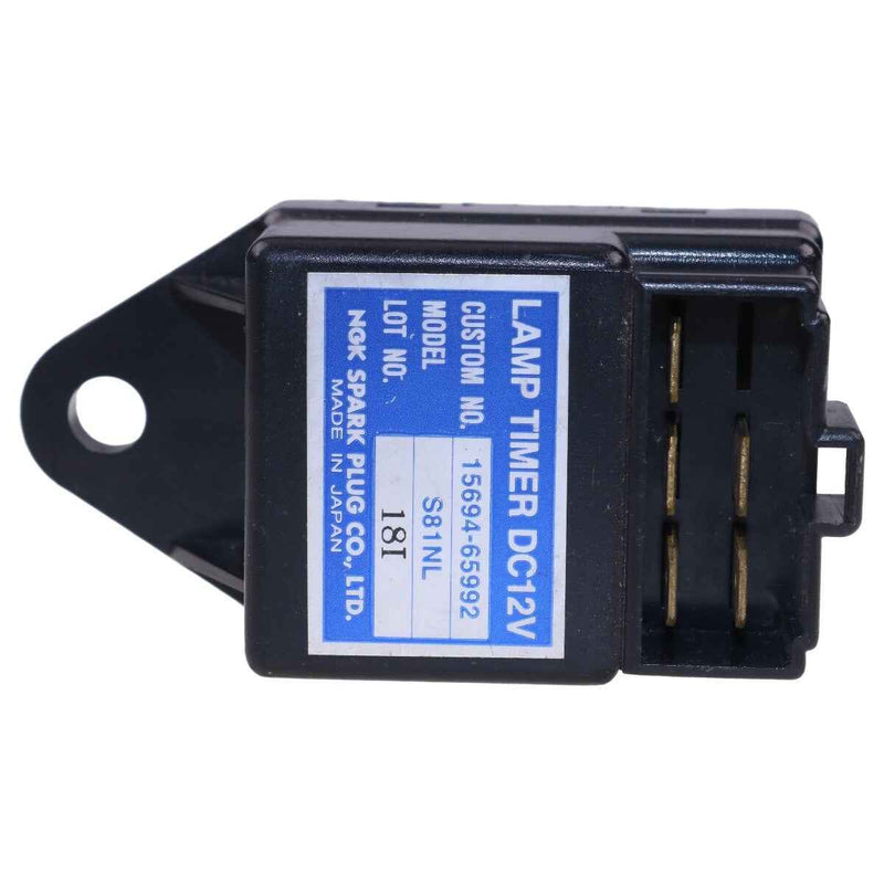 DURAFORCE 12V Glow Plug Lamp Timer 15694-65992 15694-65990 for Kubota V2203 D1703 V1505