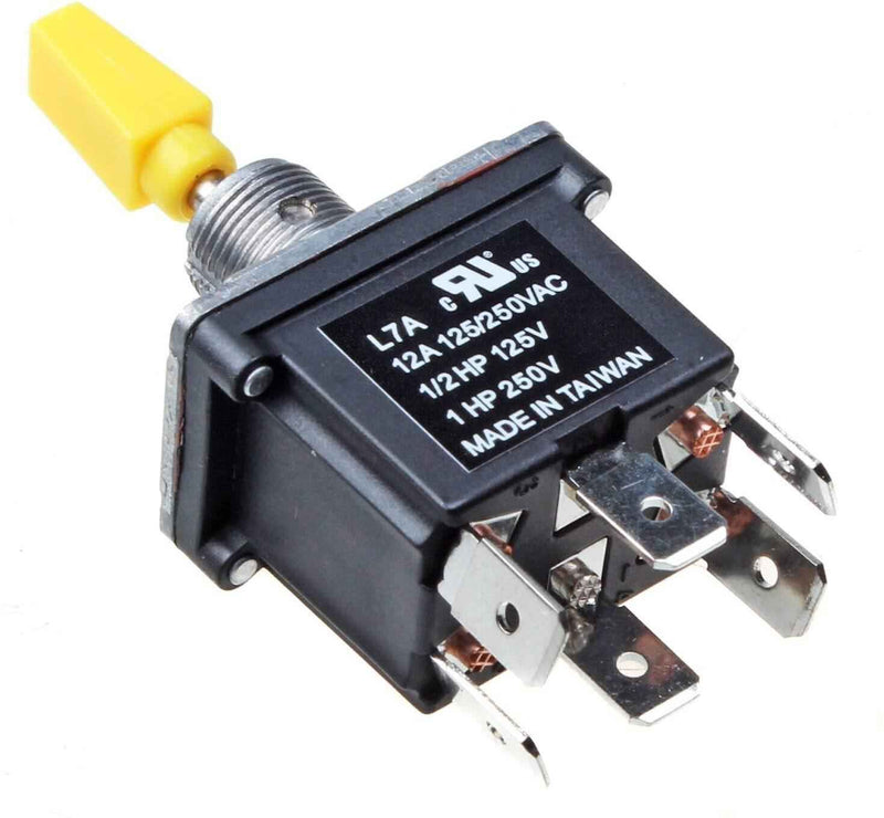 DURAFORCE Toggle Switch 32NT3917C08 32NT391-7-C08 for Honeywell (ON)-OFF-(ON) 8906K474