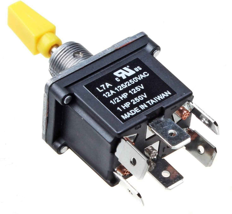 DURAFORCE Toggle Switch 32NT3917C08 32NT391-7-C08 for Honeywell (ON)-OFF-(ON) 8906K474