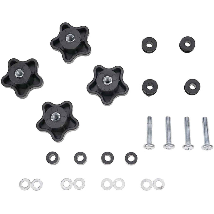 DURAFORCE Window Knob Kit 6681614 6675545 For Bobcat 751 863 963 A220 A300 S100 S130 S150