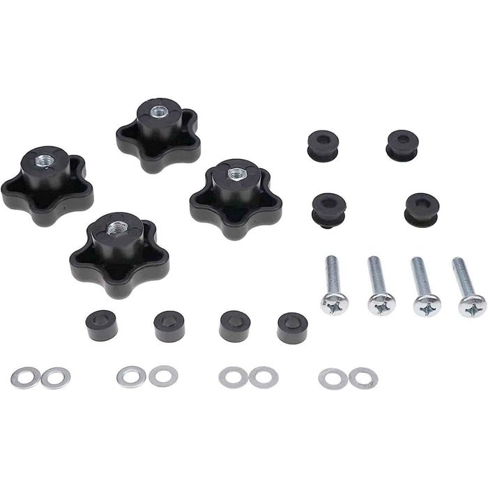 DURAFORCE Window Knob Kit 6681614 6675545 For Bobcat 751 863 963 A220 A300 S100 S130 S150