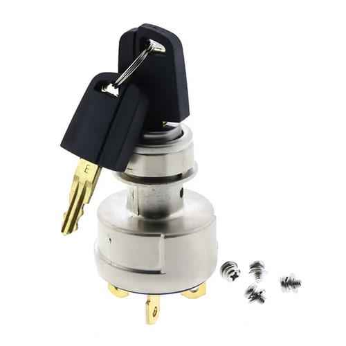 DURAFORCE 4 Terminal Ignition Switch 2373530 w/Key For CAT 303CR 305CR Engine K4N S4L2