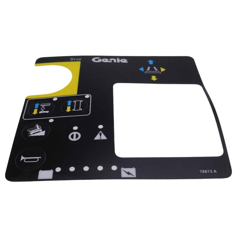 DURAFORCE Gen 4 Control Box Overlay Decal 78673 78673GT for Genie GS-1530 GS-1930 GS-1932