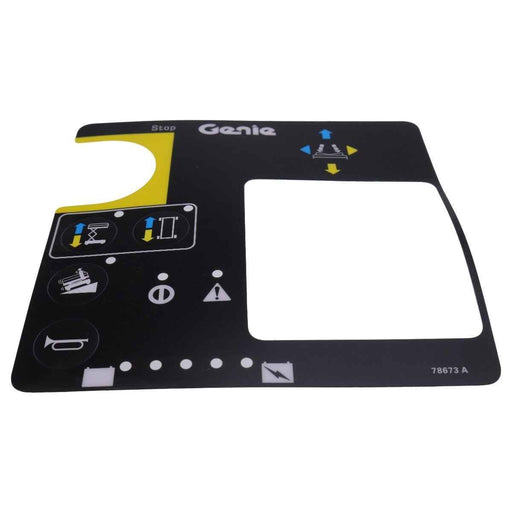 DURAFORCE Gen 4 Control Box Overlay Decal 78673 78673GT for Genie GS-1530 GS-1930 GS-1932