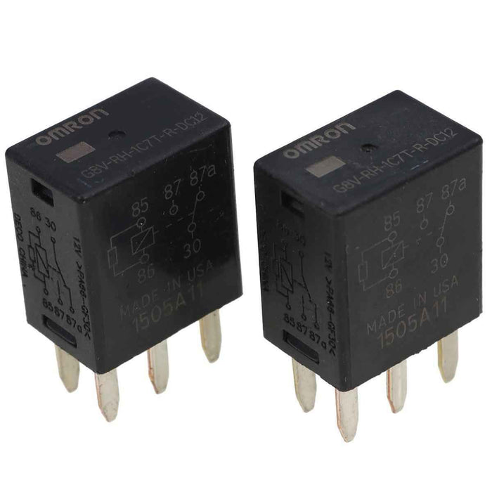 DURAFORCE 2Pcs Relay 7219044 for Bobcat S450 S510 S530 S550 S570 T450 T550 T590 T595 T870