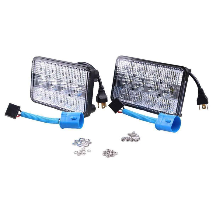 DURAFORCE 2x LED Headlight RE58638 RE195219 for John Deere 5104 5220 5310 5420 5503 5510