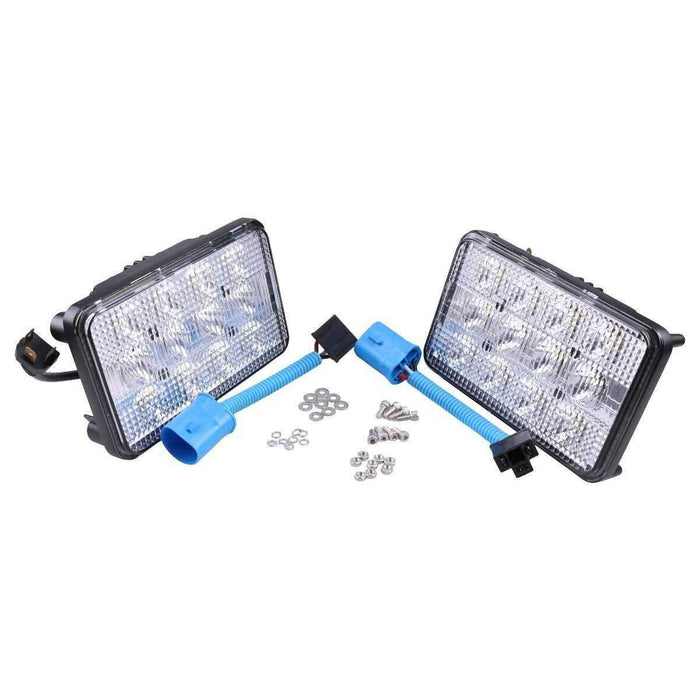 DURAFORCE 2x LED Headlight RE58638 RE195219 for John Deere 5104 5220 5310 5420 5503 5510