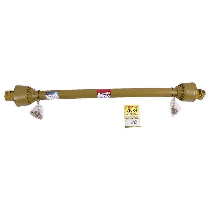 DURAFORCE Tractor PTO Shaft Driveshaft for 1-3/8" x 6 Spline Both Ends 47"-69" Series 1