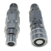 DURAFORCE #12JIC Flat Face Hydraulic Quick Connect Coupler for Bobcat 873 863 963 7753 773
