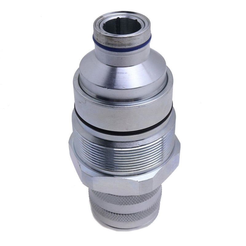 DURAFORCE Male Female Flat Face Coupler Kit 47396760 47396761 For New Holland Case Loader