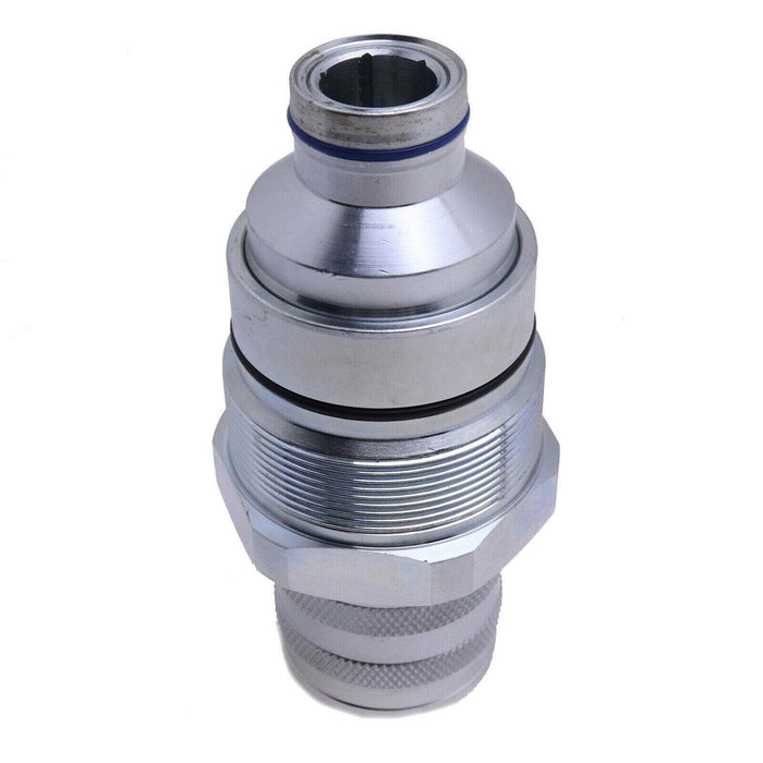 DURAFORCE Male Female Flat Face Coupler Kit 47396760 47396761 For New Holland Case Loader