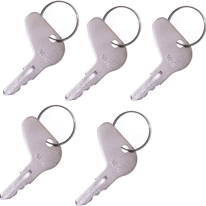 DURAFORCE 5x Ignition Keys H32412 For Kubota L G M series For Many Models Case & Mahindra
