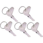 DURAFORCE 5x Ignition Keys H32412 For Kubota L G M series For Many Models Case & Mahindra
