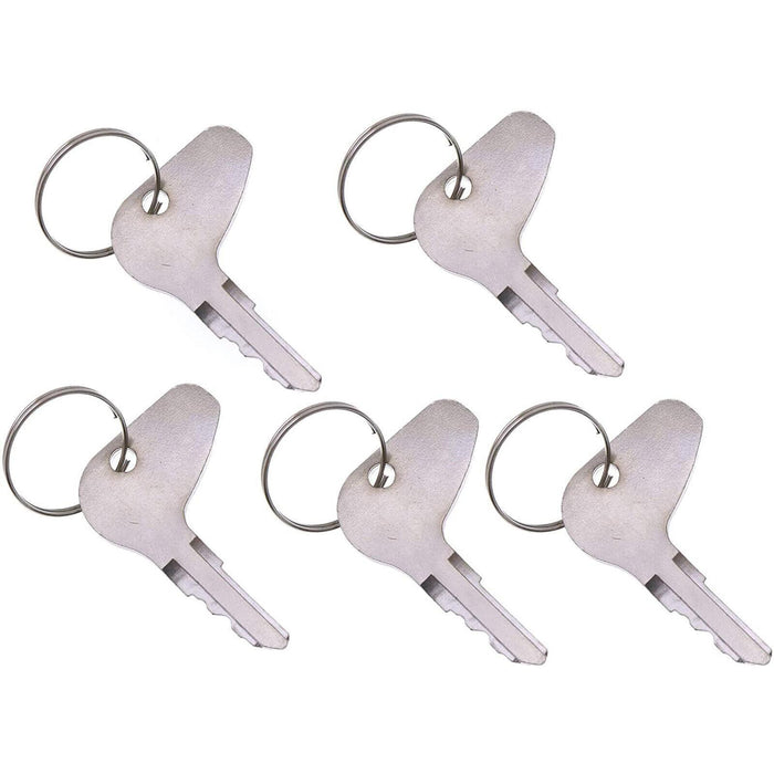 DURAFORCE 5x Ignition Keys H32412 For Kubota L G M series For Many Models Case & Mahindra