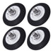DURAFORCE (4-Pack) Dryer Drum Roller Assembly For LG Dryers 4581EL3001A 4581EL2002C