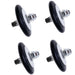 DURAFORCE (4-Pack) Dryer Drum Roller Assembly For LG Dryers 4581EL3001A 4581EL2002C