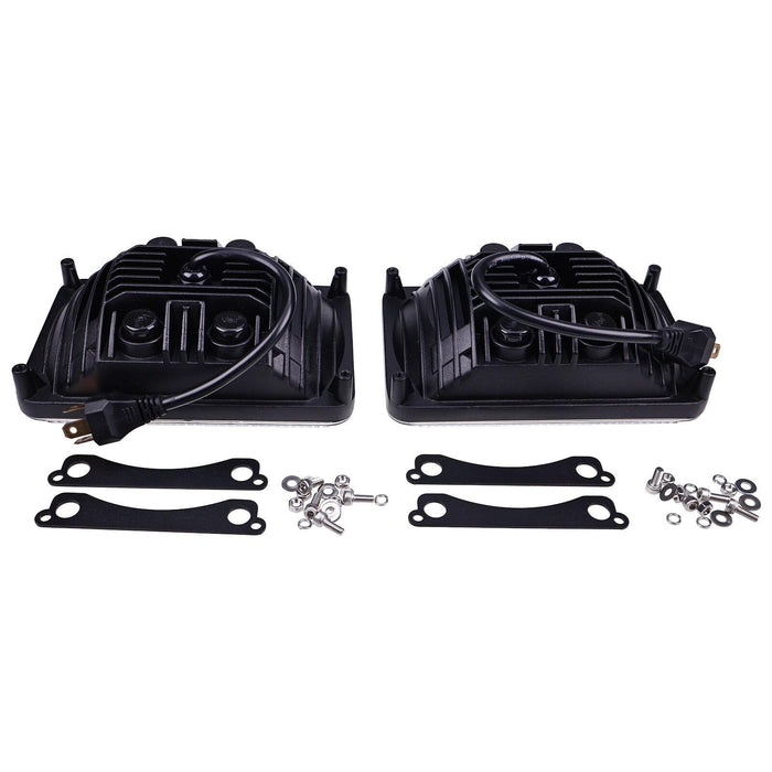 DURAFORCE 2X LED Headlight AL75338 For John Deere 5220 5510 6010 6110 6210 6300 7400 7610