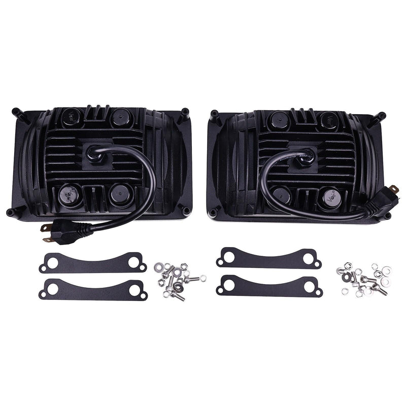 DURAFORCE 2X LED Headlight AL75338 For John Deere 5220 5510 6010 6110 6210 6300 7400 7610
