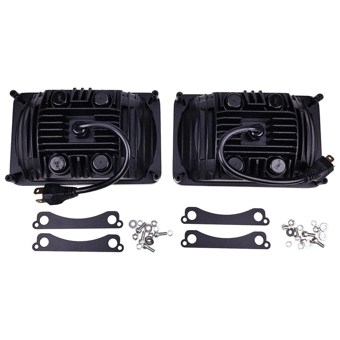 DURAFORCE 2X LED Headlight AL75338 For John Deere 5220 5510 6010 6110 6210 6300 7400 7610