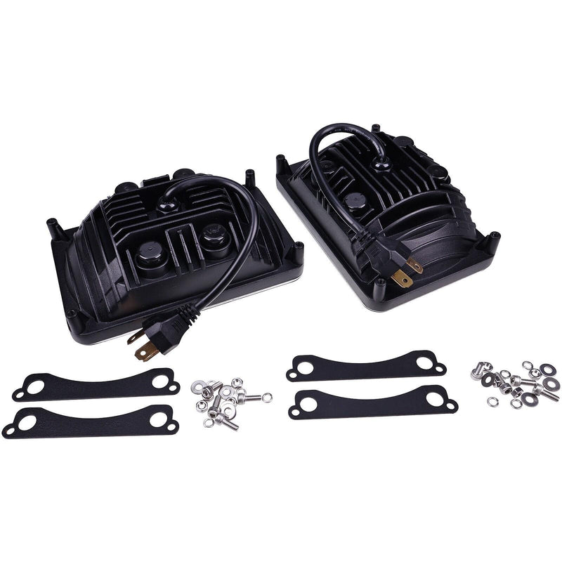 DURAFORCE 2X LED Headlight AL75338 For John Deere 5220 5510 6010 6110 6210 6300 7400 7610