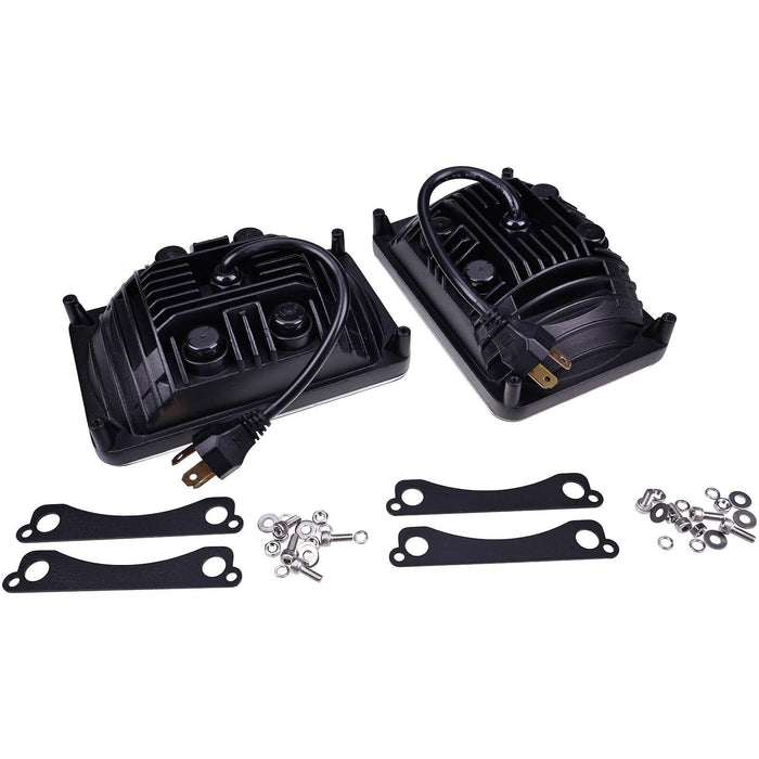 DURAFORCE 2X LED Headlight AL75338 For John Deere 5220 5510 6010 6110 6210 6300 7400 7610