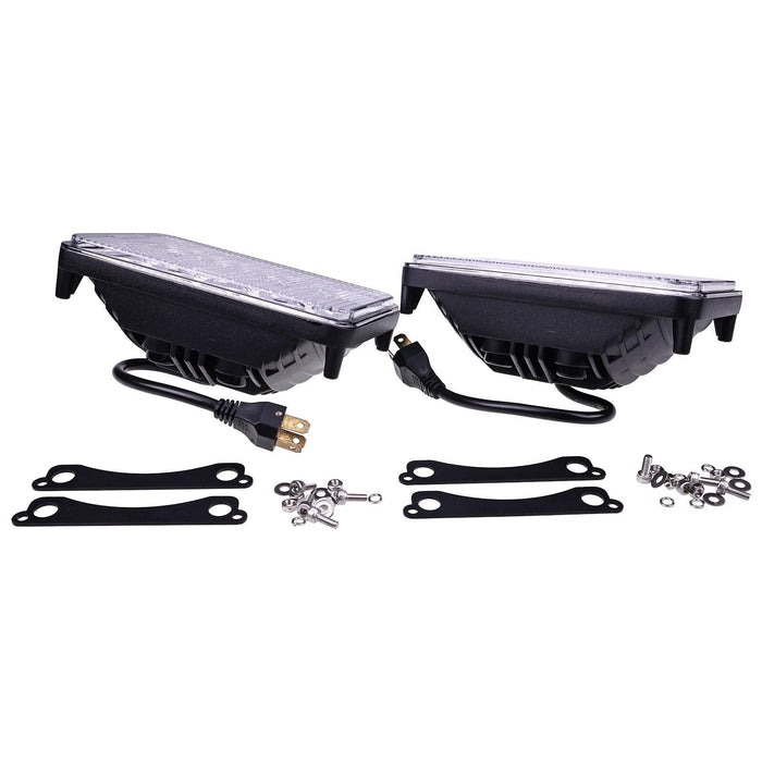 DURAFORCE 2X LED Headlight AL75338 For John Deere 5220 5510 6010 6110 6210 6300 7400 7610