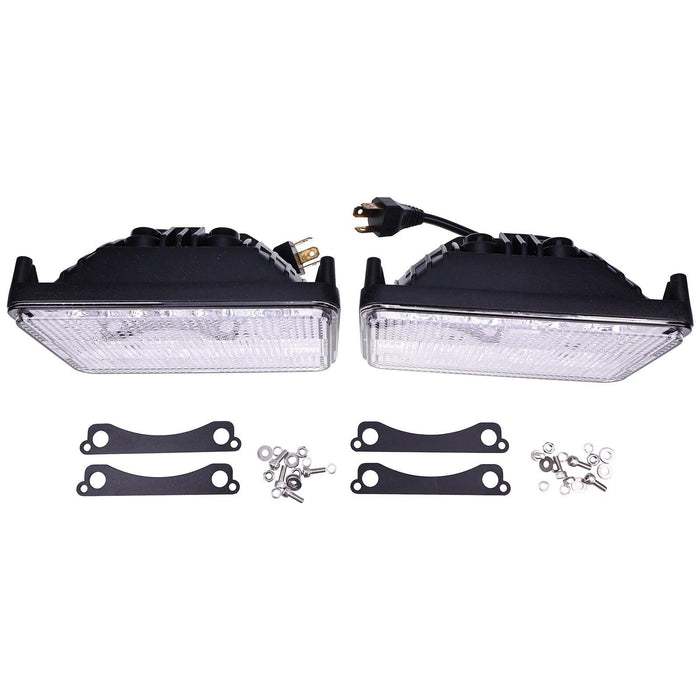 DURAFORCE 2X LED Headlight AL75338 For John Deere 5220 5510 6010 6110 6210 6300 7400 7610