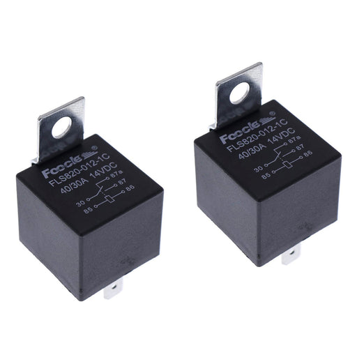 DURAFORCE 2Pcs 12V 5 Pin Ignition Relay 307-2562 307-1886 for Onan Generator Run Stop