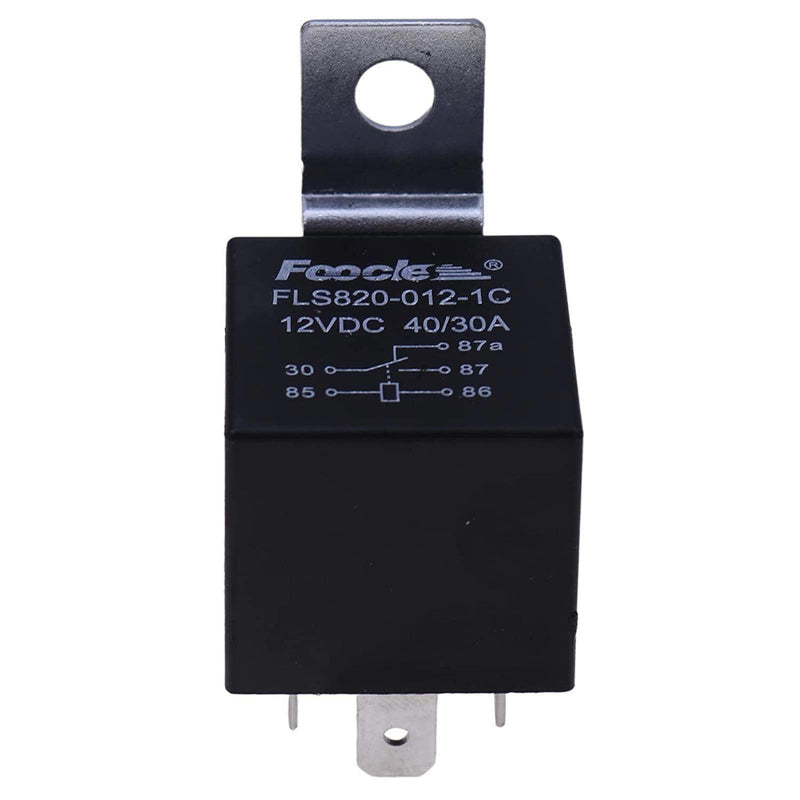 DURAFORCE 2Pcs 12V 5 Pin Ignition Relay 307-2562 307-1886 for Onan Generator Run Stop