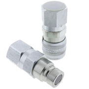 DURAFORCE Hydraulic Flat Face Coupler Kit KV14216 AT312470 For John Deere 250 315 326D 17D