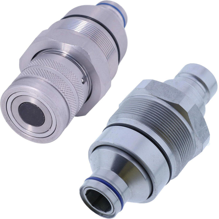 DURAFORCE Flat Face Coupler Kit V1311-77140 V1311-77150 For Kubota SSV65 SVL90