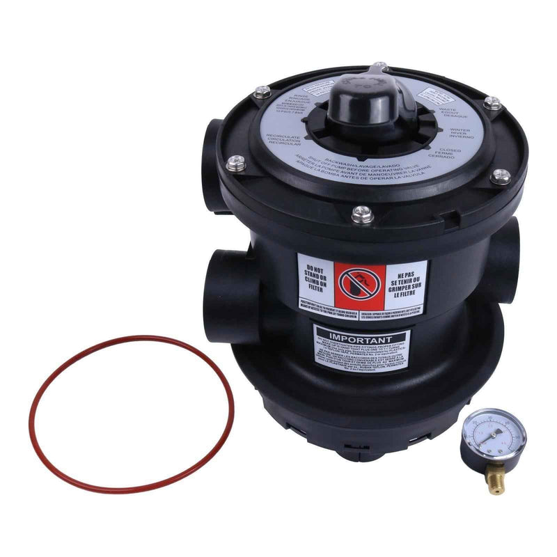DURAFORCE Vari-Flo Control 1-1/2" FIP Top Mount Multiport Valve SP0714T for Hayward