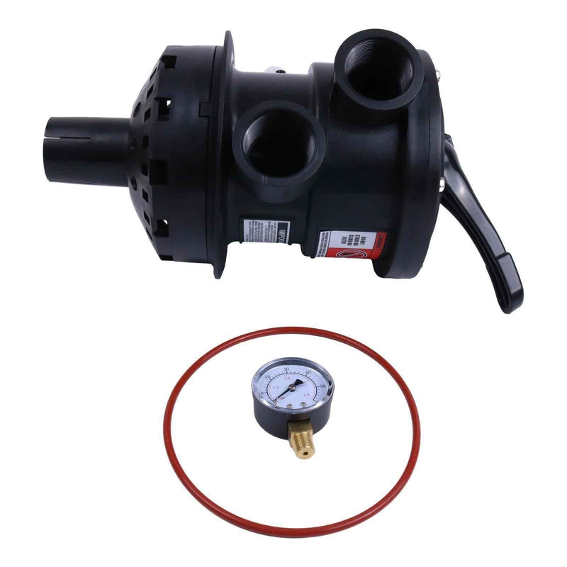 DURAFORCE Vari-Flo Control 1-1/2" FIP Top Mount Multiport Valve SP0714T for Hayward