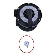 DURAFORCE Vari-Flo Control 1-1/2" FIP Top Mount Multiport Valve SP0714T for Hayward