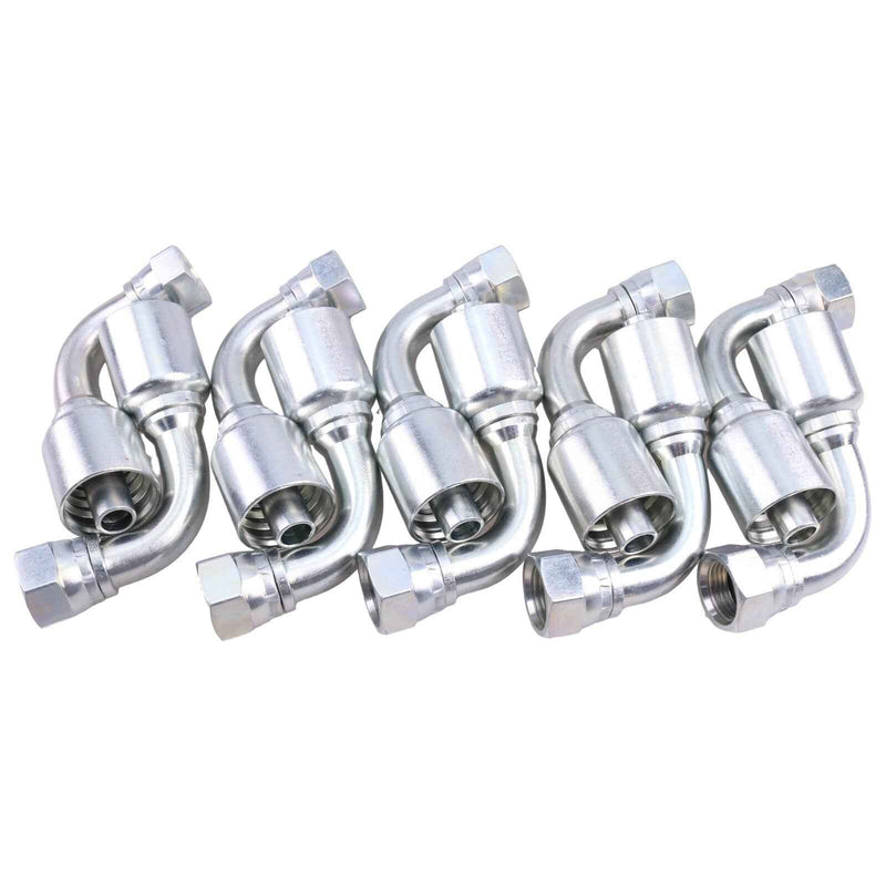 DURAFORCE 10X Hydraulic Hose Fitting W/1/2" Female JIC Swivel for Parker 13943-8-8 1394388